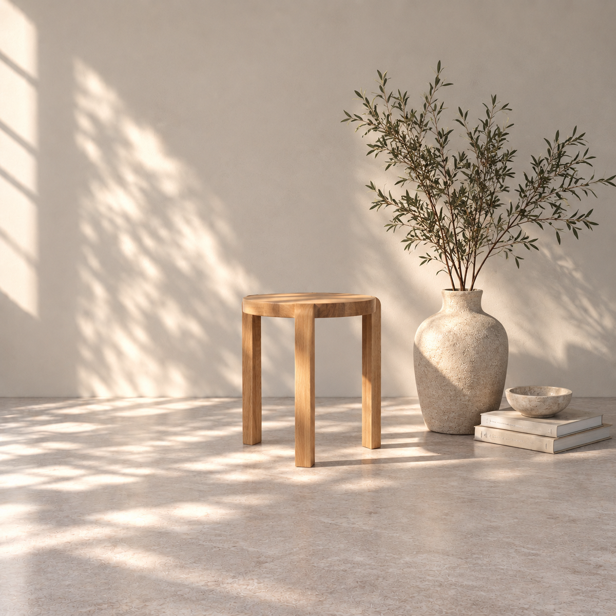 Mesa de centro madera maciza de roble OPUS | VESKOR