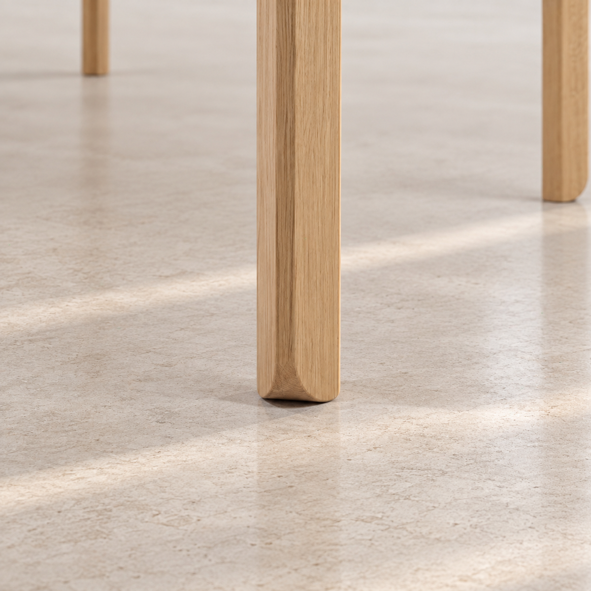 Mesa de centro de madera maciza de Roble Golf | VESKOR