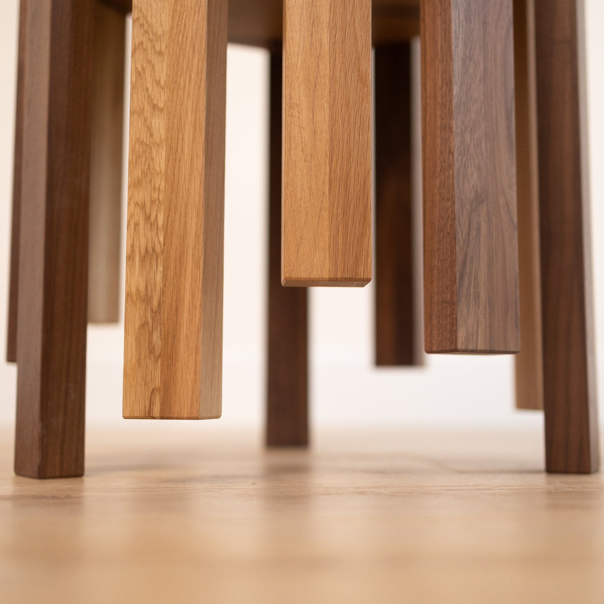 Mesa de centro de madera maciza de roble Opus | VESKOR