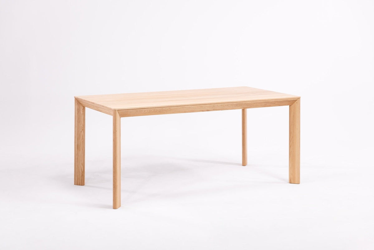 Mesa de comedor de madera maciza de roble extensible Dita | VESKOR