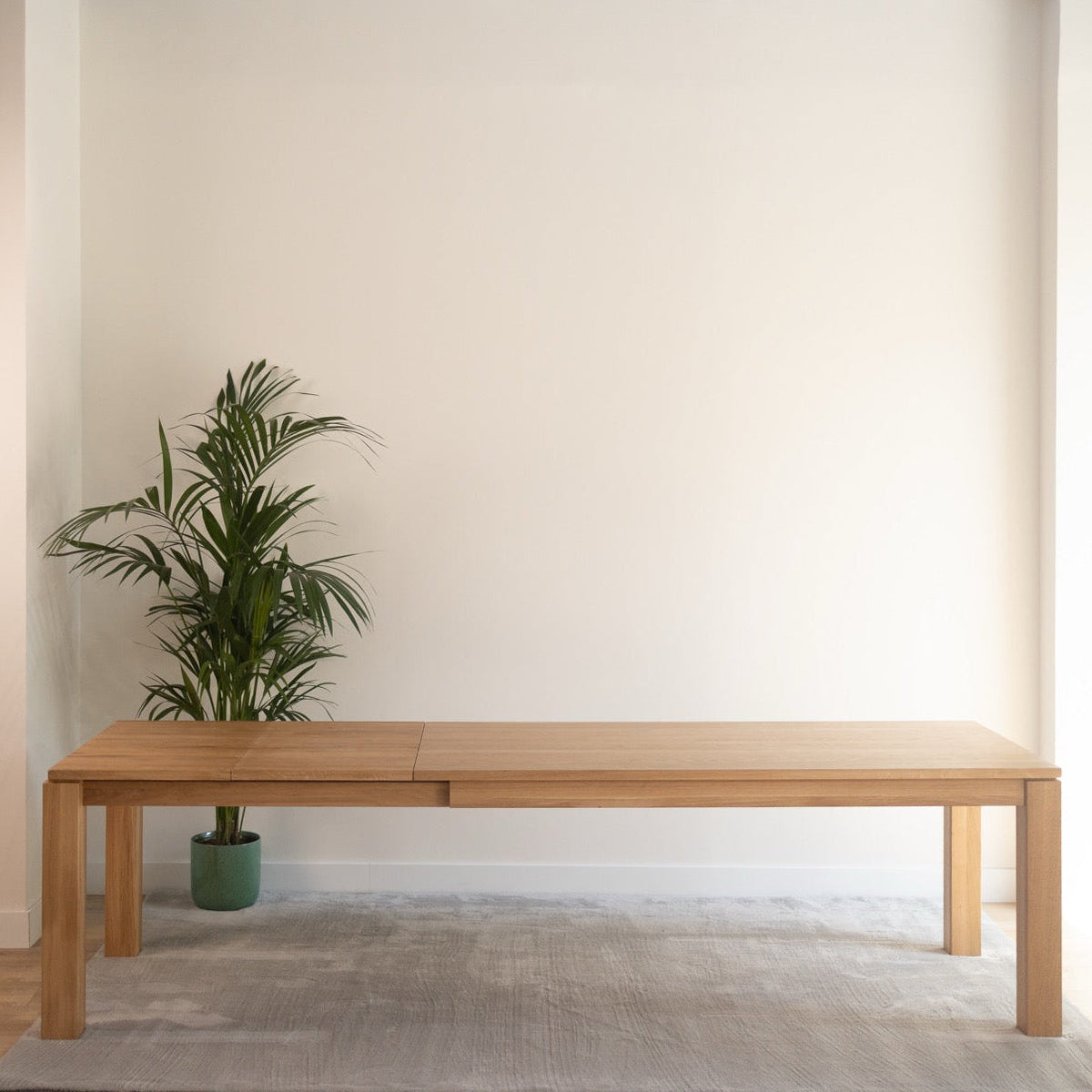 Mesa de comedor extensible madera maciza de roble LUX 2020 | VESKOR