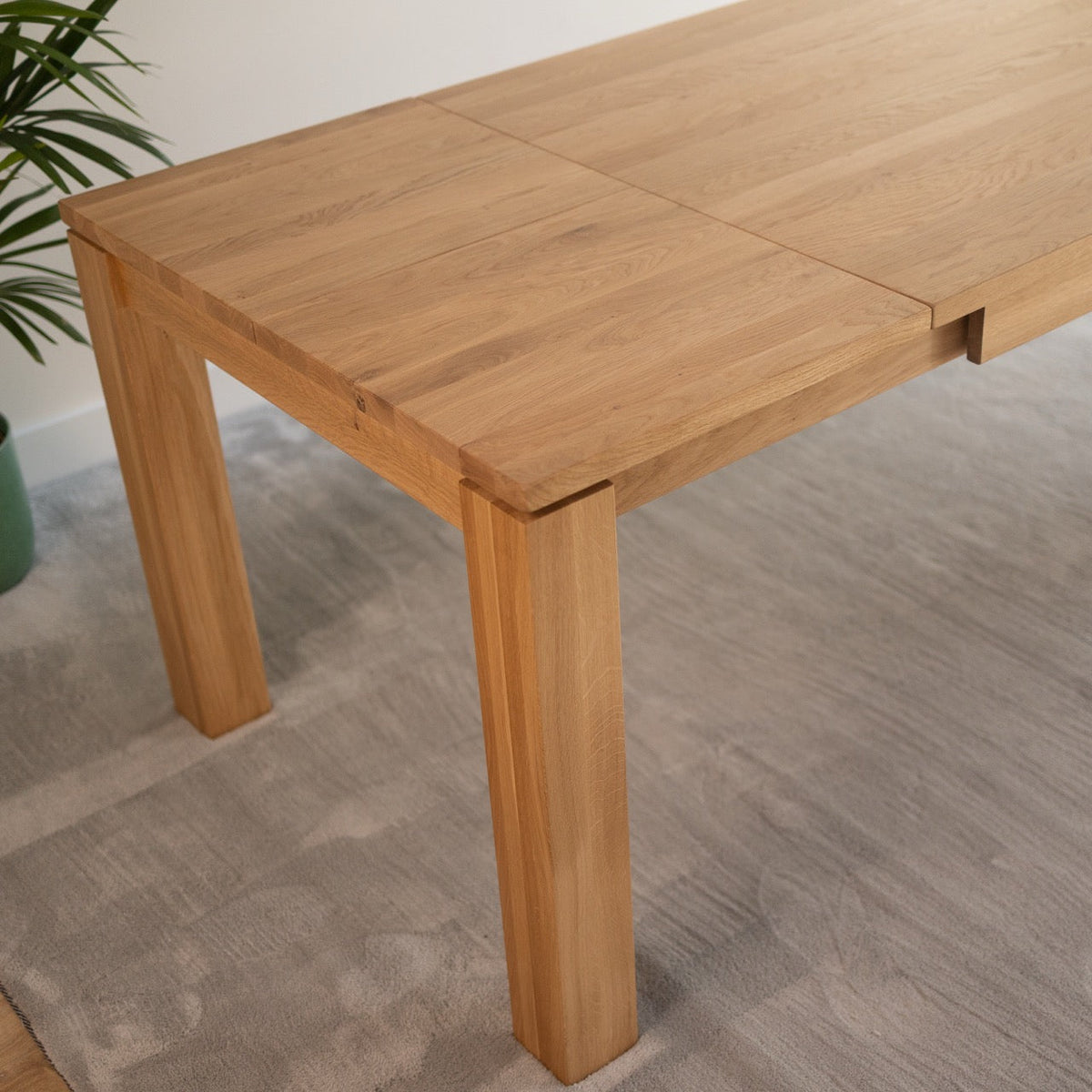 Mesa de comedor extensible madera maciza de roble LUX 2020 | VESKOR