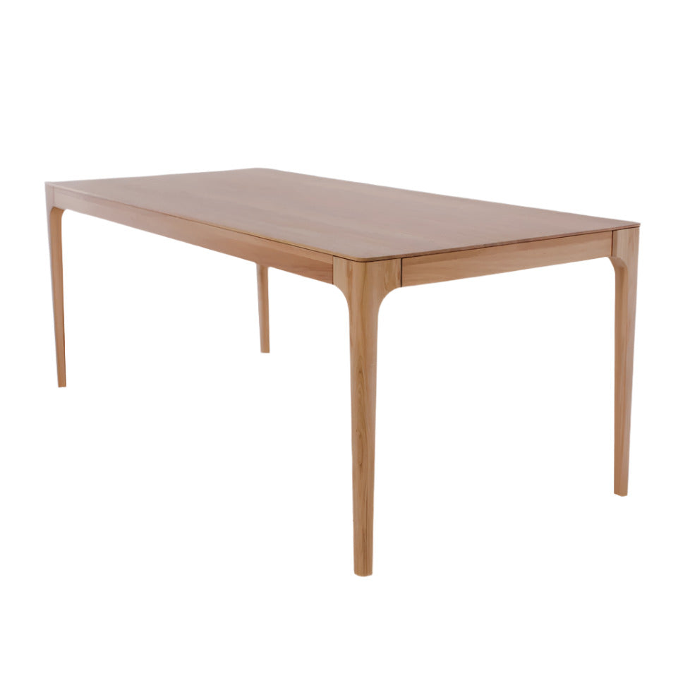 Mesa de comedor fija madera maciza de roble CREATIV | VESKOR