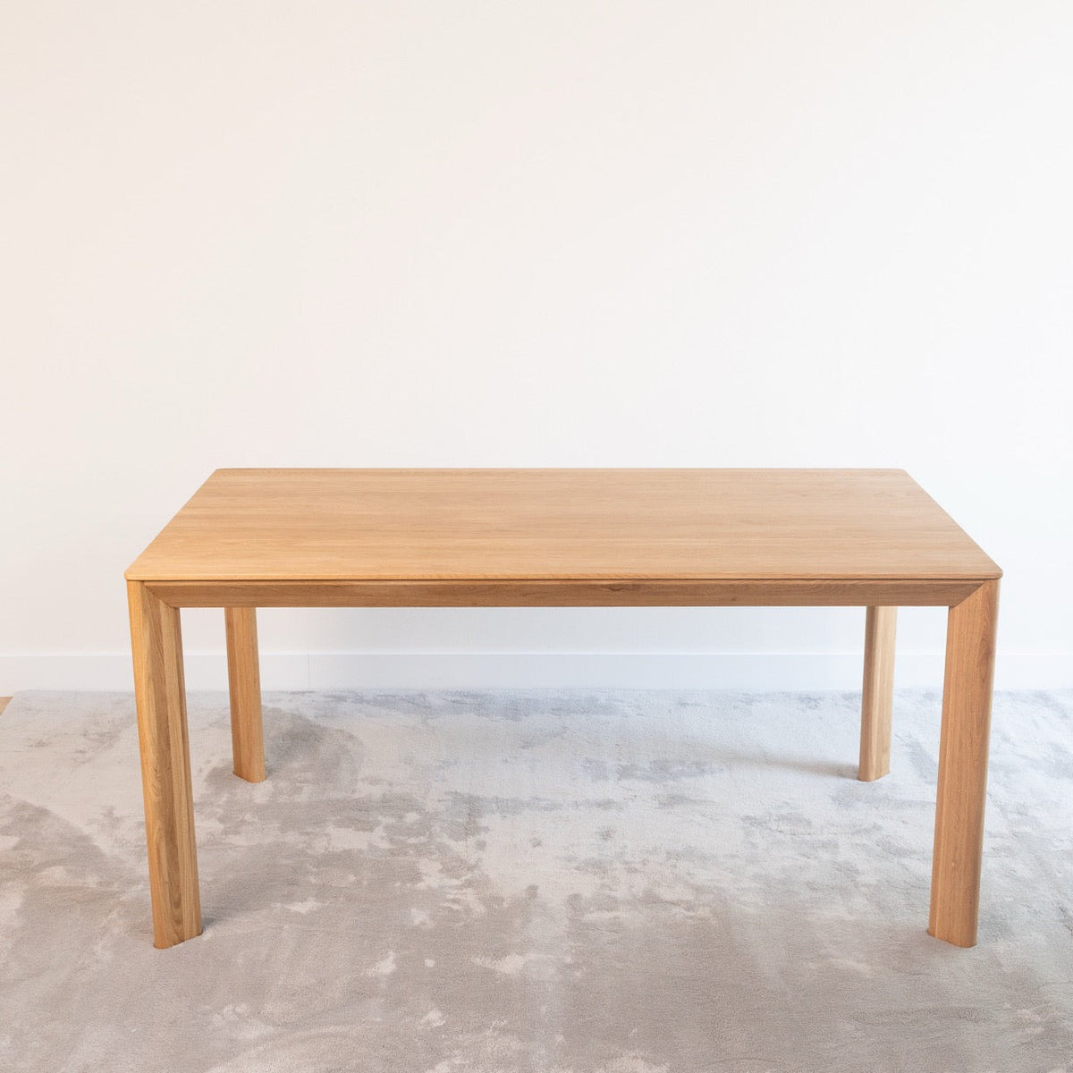 Mesa de comedor fija madera maciza de roble DITA | VESKOR