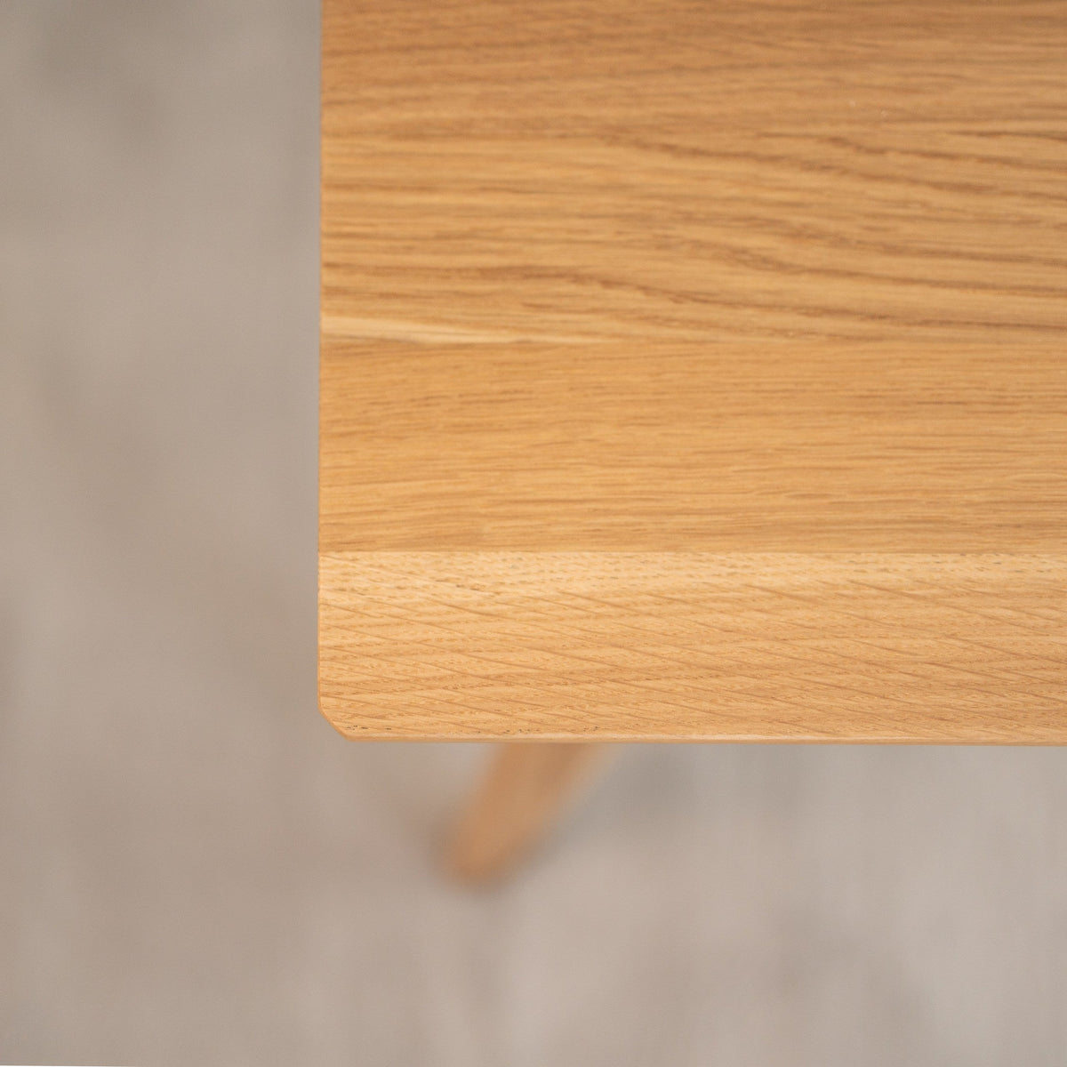 Mesa de comedor de madera maciza de roble fija Premier | VESKOR