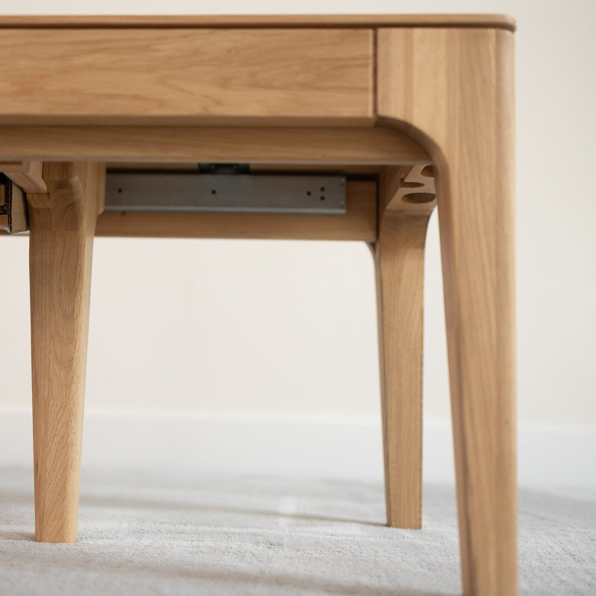 Banco de madera maciza de roble extensible Creativ | VESKOR