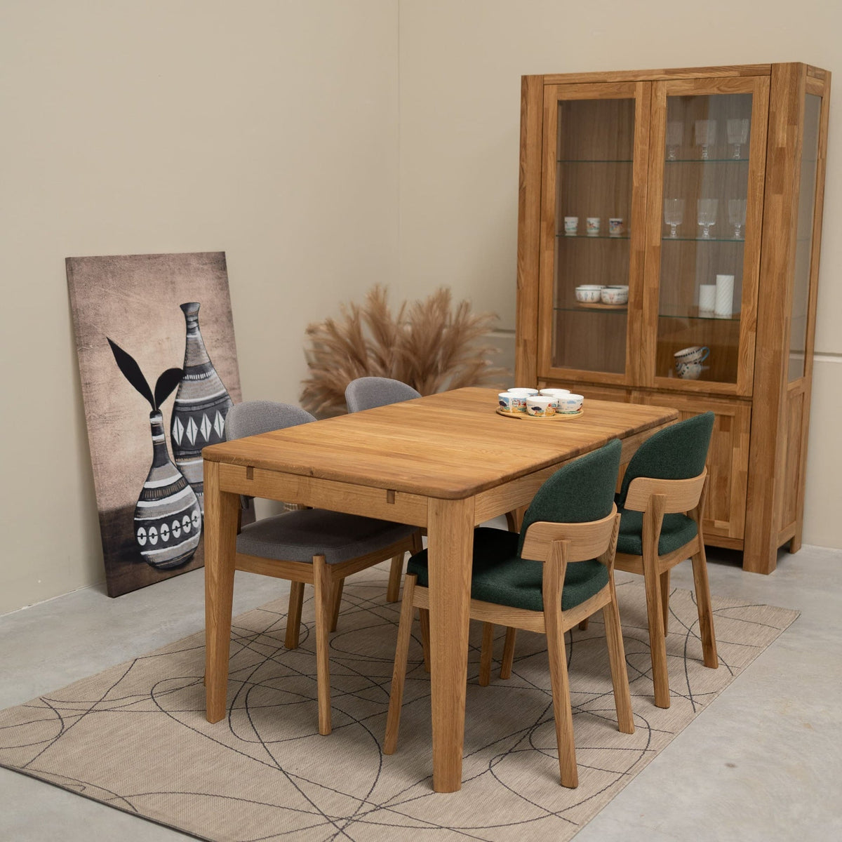 Pack of 2 or 4 Astrid Solid Oak Wood Chairs | VESKOR