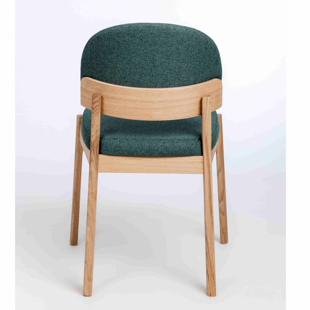 Pack of 2 or 4 Astrid Solid Oak Wood Chairs | VESKOR