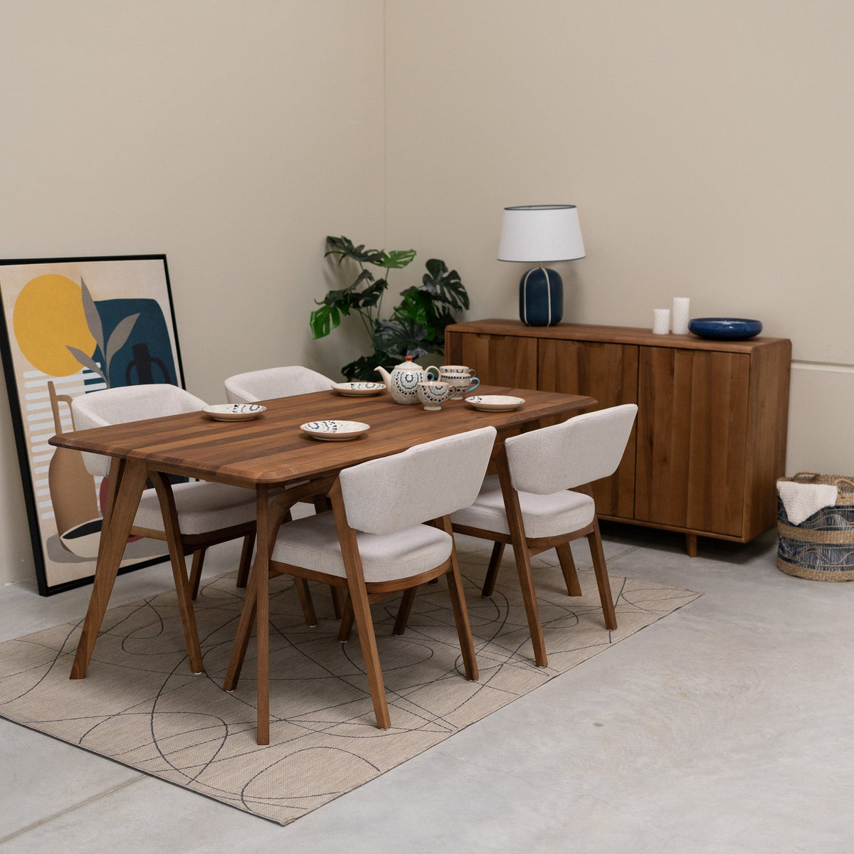 Silla de madera maciza de roble Sweden | VESKOR