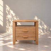 Aura solid oak nightstand | VESKOR