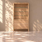 Vitrina de madera maciza de haya CREATIV | VESKOR