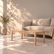 Mesa de centro de madera maciza de haya CREATIV | VESKOR