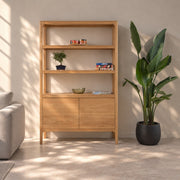Librería de madera maciza de Roble Creativ | VESKOR