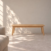 Banco de madera maciza de roble PREMIER | VESKOR