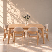 Mesa de comedor extensible madera maciza de haya PREMIER | VESKOR