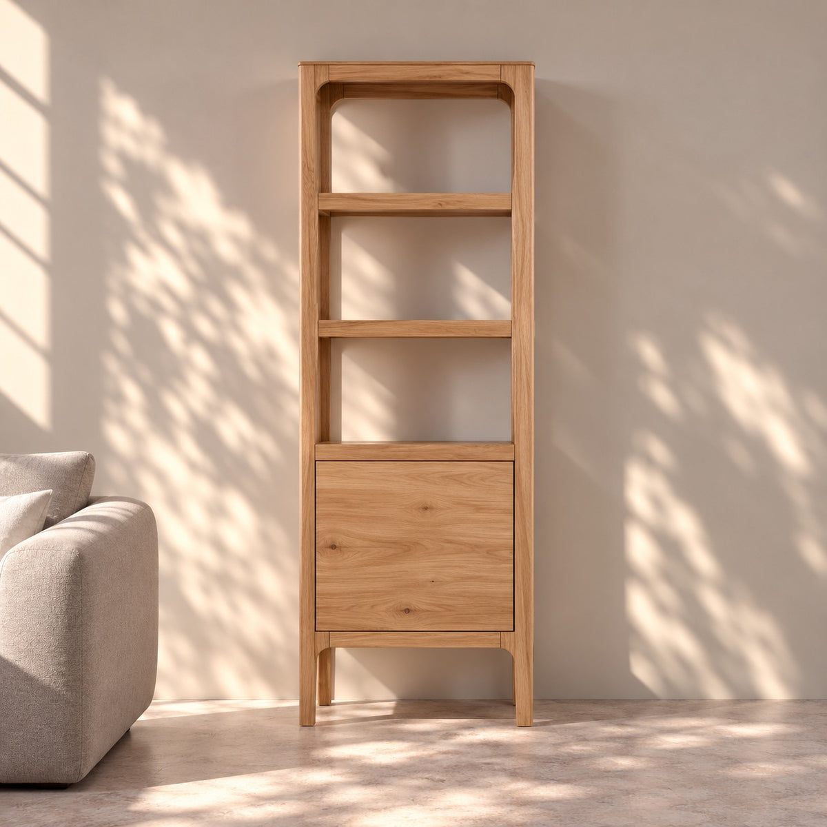 Librería de madera maciza de Roble Creativ | VESKOR