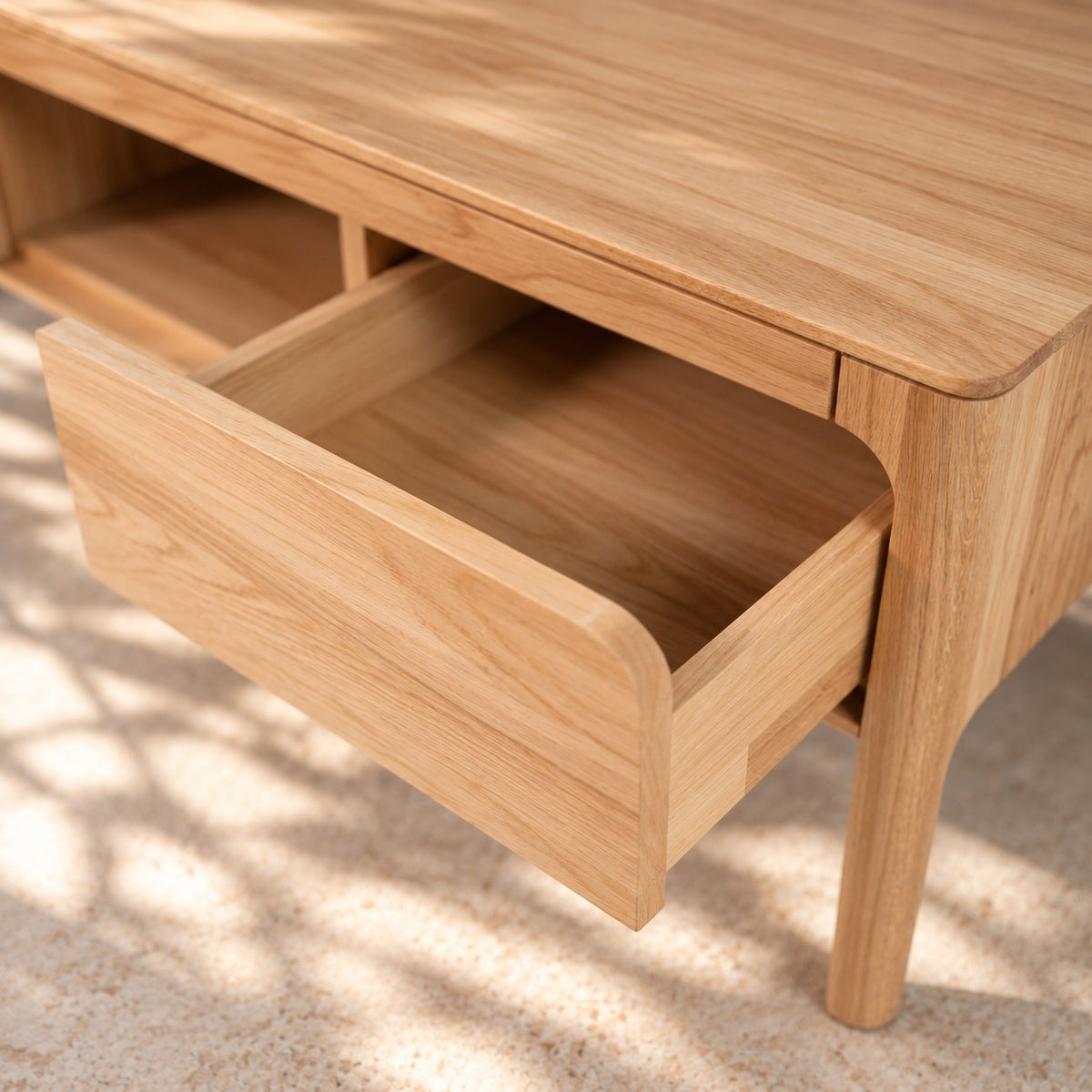Mueble TV de madera maciza de haya CREATIV | VESKOR