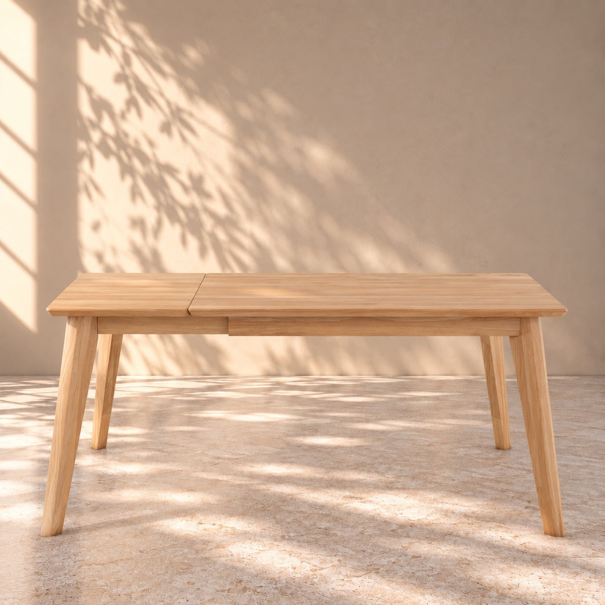 Mesa de comedor extensible madera maciza de haya PREMIER | VESKOR