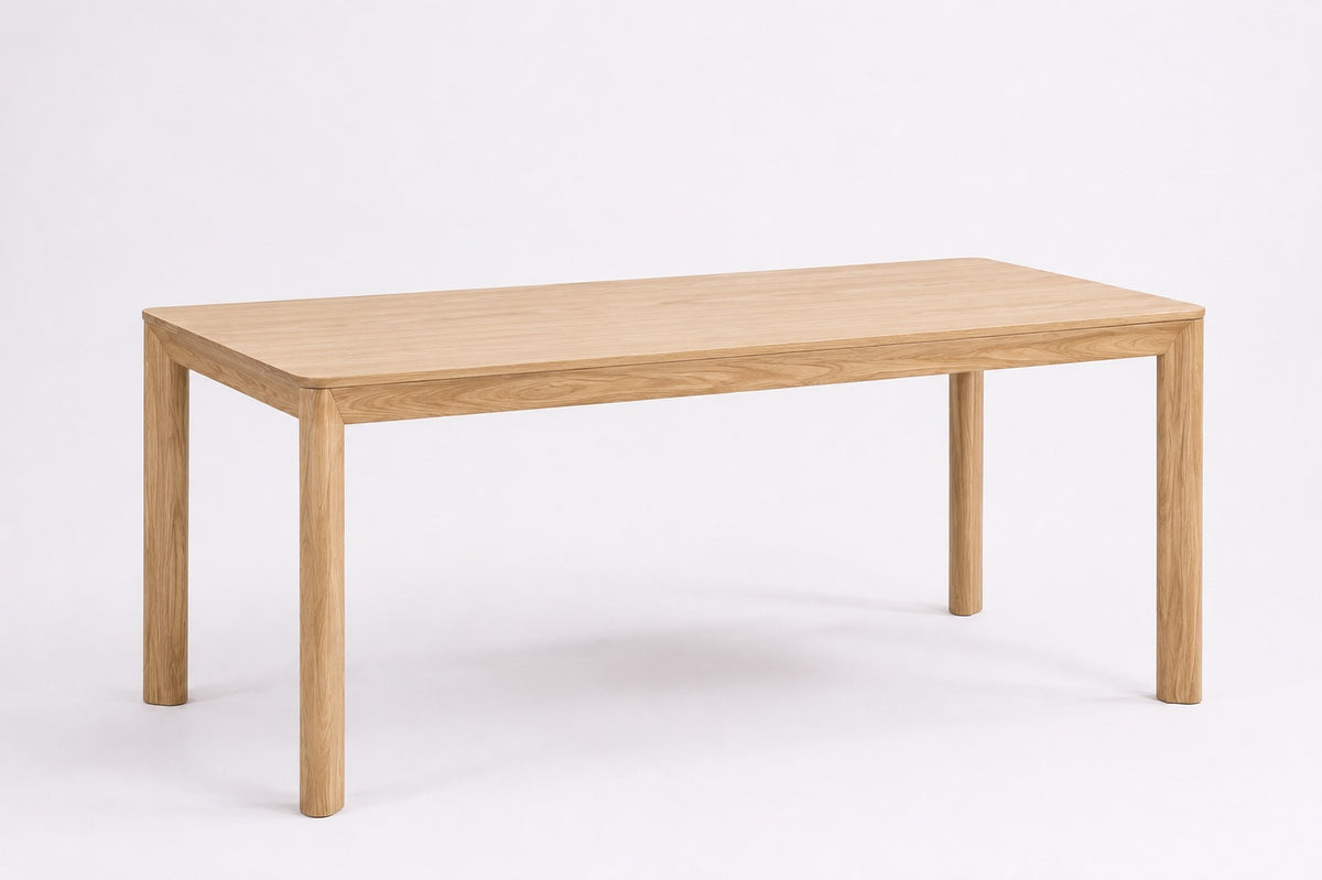 Mesa de comedor fija madera maciza de haya DITA | VESKOR