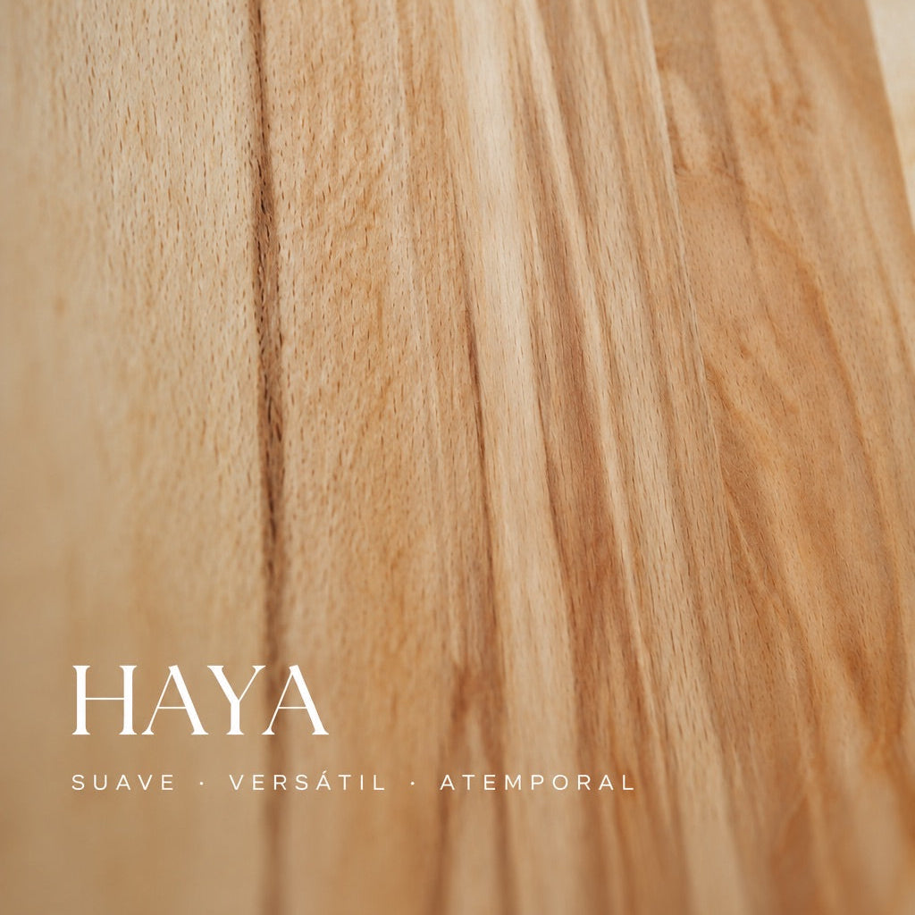Mesa de comedor extensible de madera maciza de haya TOKIO | VESKOR