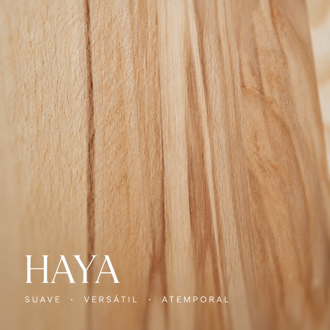 Mesa de comedor fija de madera maciza haya MONDO | VESKOR
