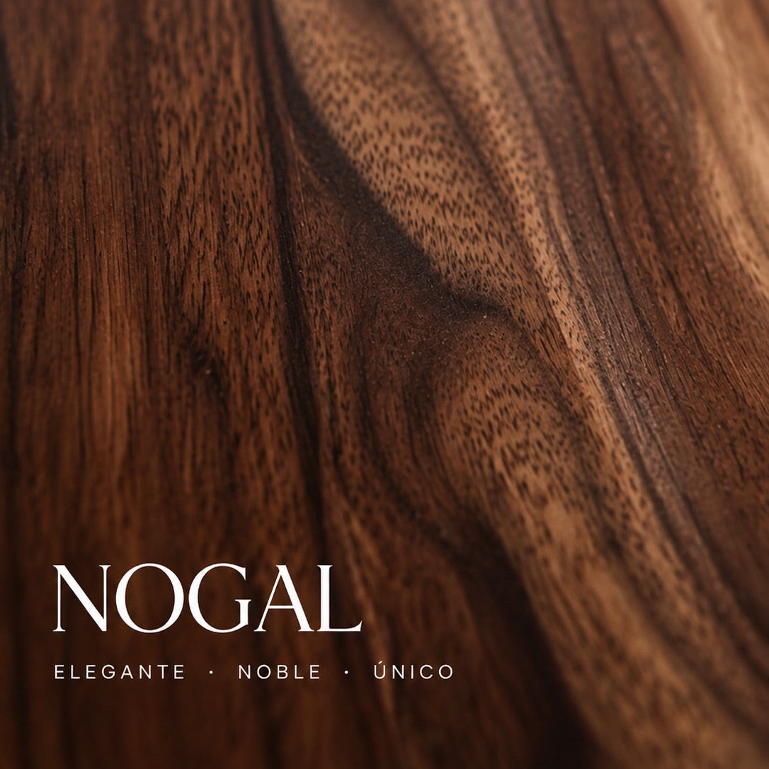 Vitrina de madera maciza de nogal Creativ | VESKOR