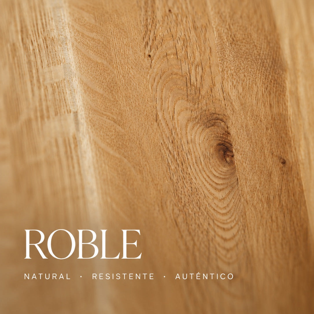 Mesa de comedor extensible madera maciza de roble VERDI | VESKOR