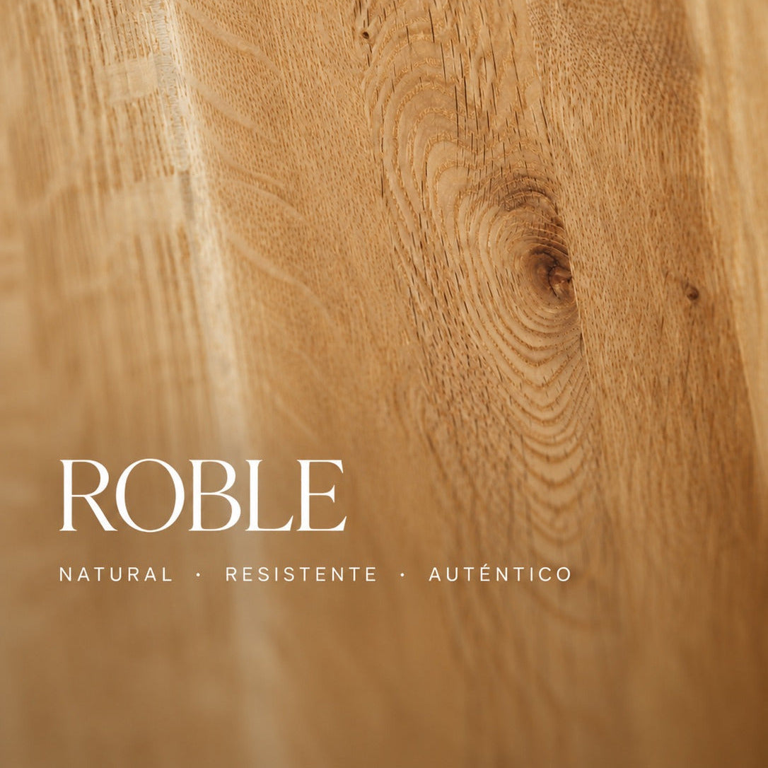 Mesa de comedor extensible de madera maciza de roble TOKIO | VESKOR