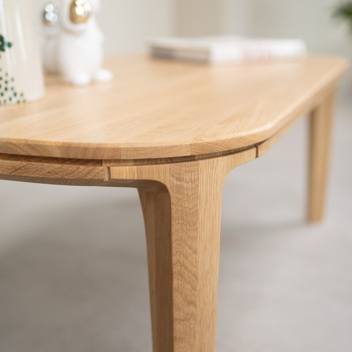 Mesa de centro madera maciza roble IKONA | VESKOR