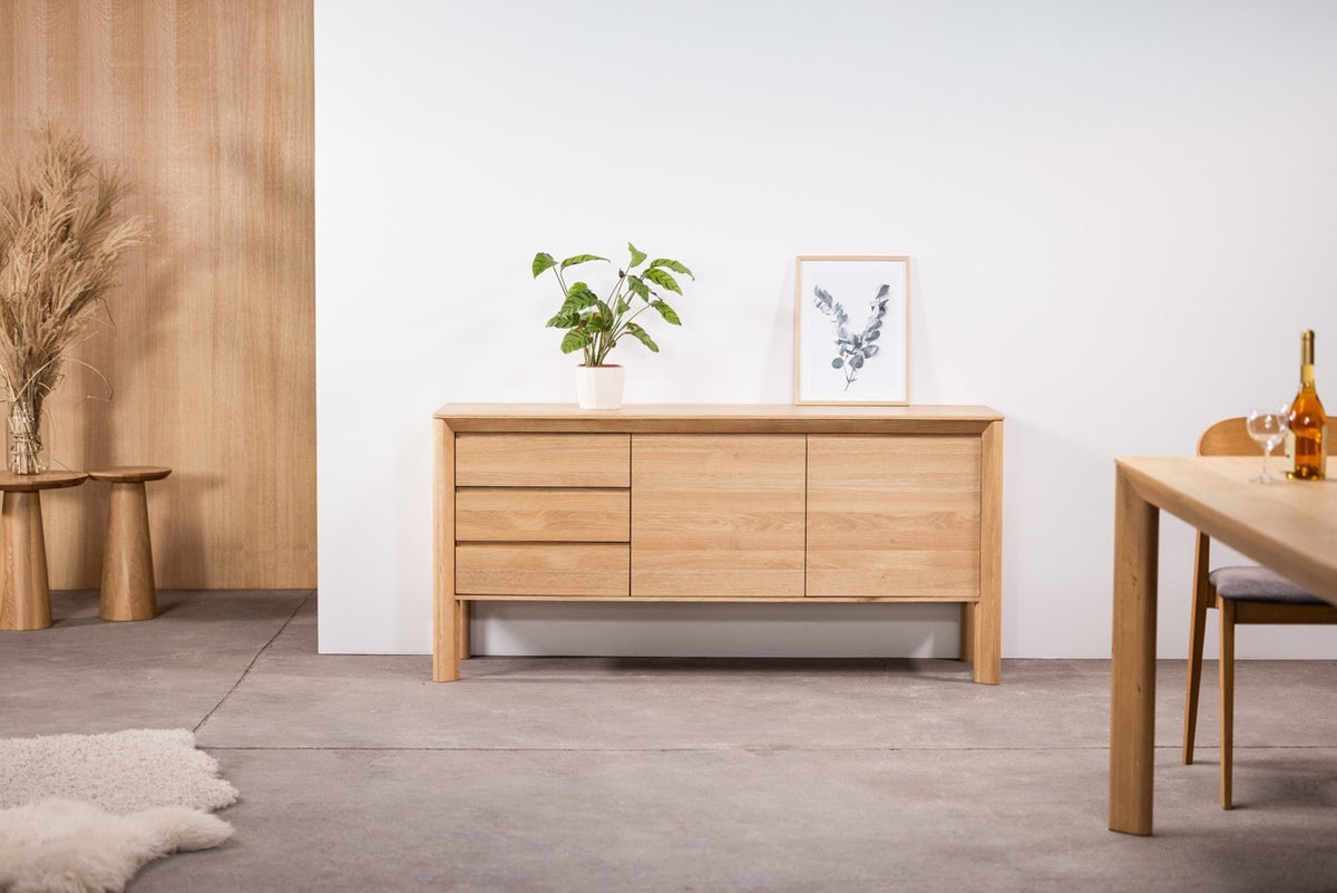 Aparador de madera maciza de Roble Dita 72 | VESKOR