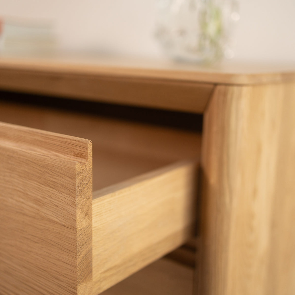 Aparador de madera maciza de Roble Dita 90 | VESKOR