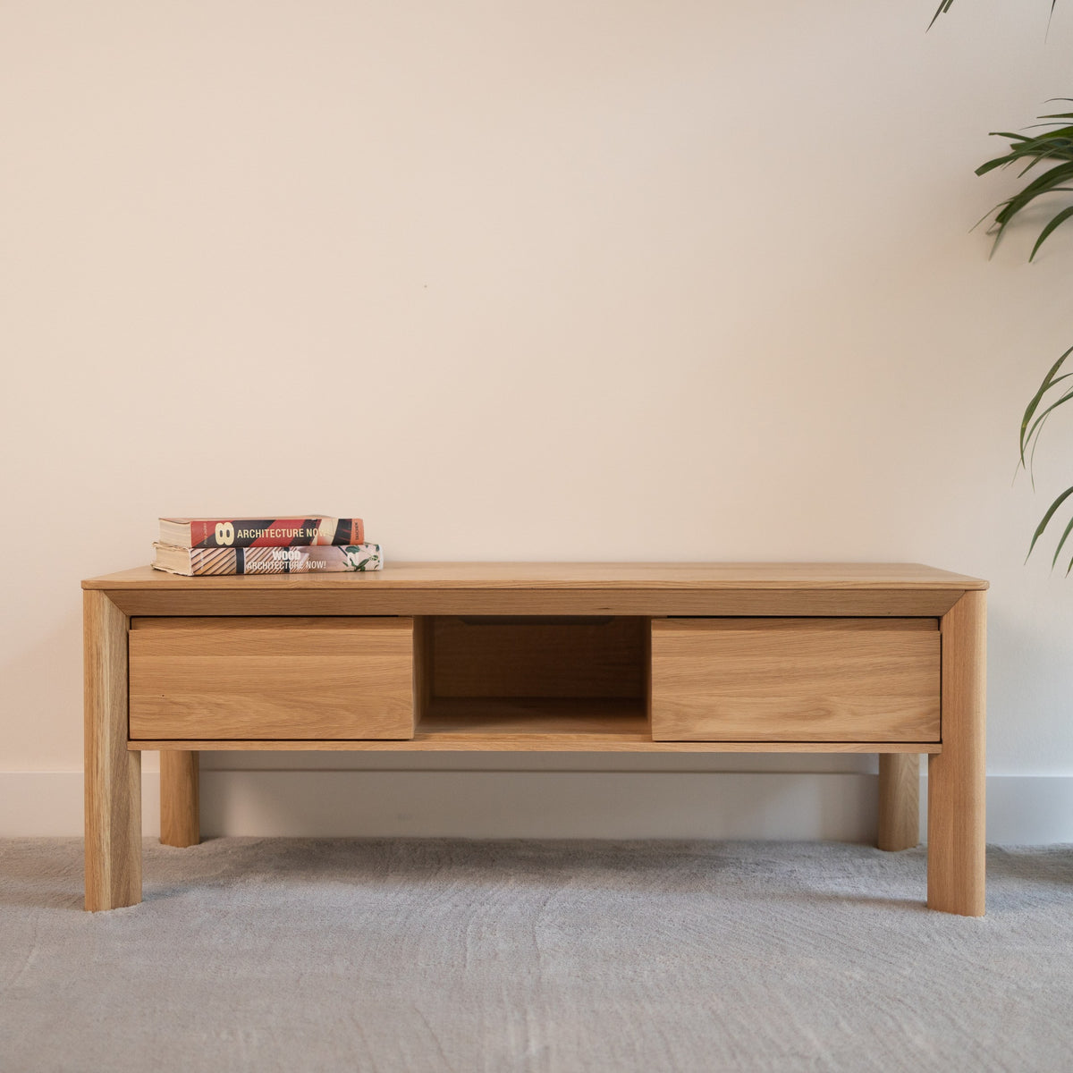 Mueble de TV de madera maciza de Roble Dita | VESKOR