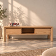 Mueble de TV de madera maciza de Roble Dita | VESKOR