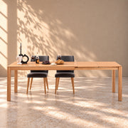 Mesa de comedor extensible madera maciza de haya VERDI | VESKOR