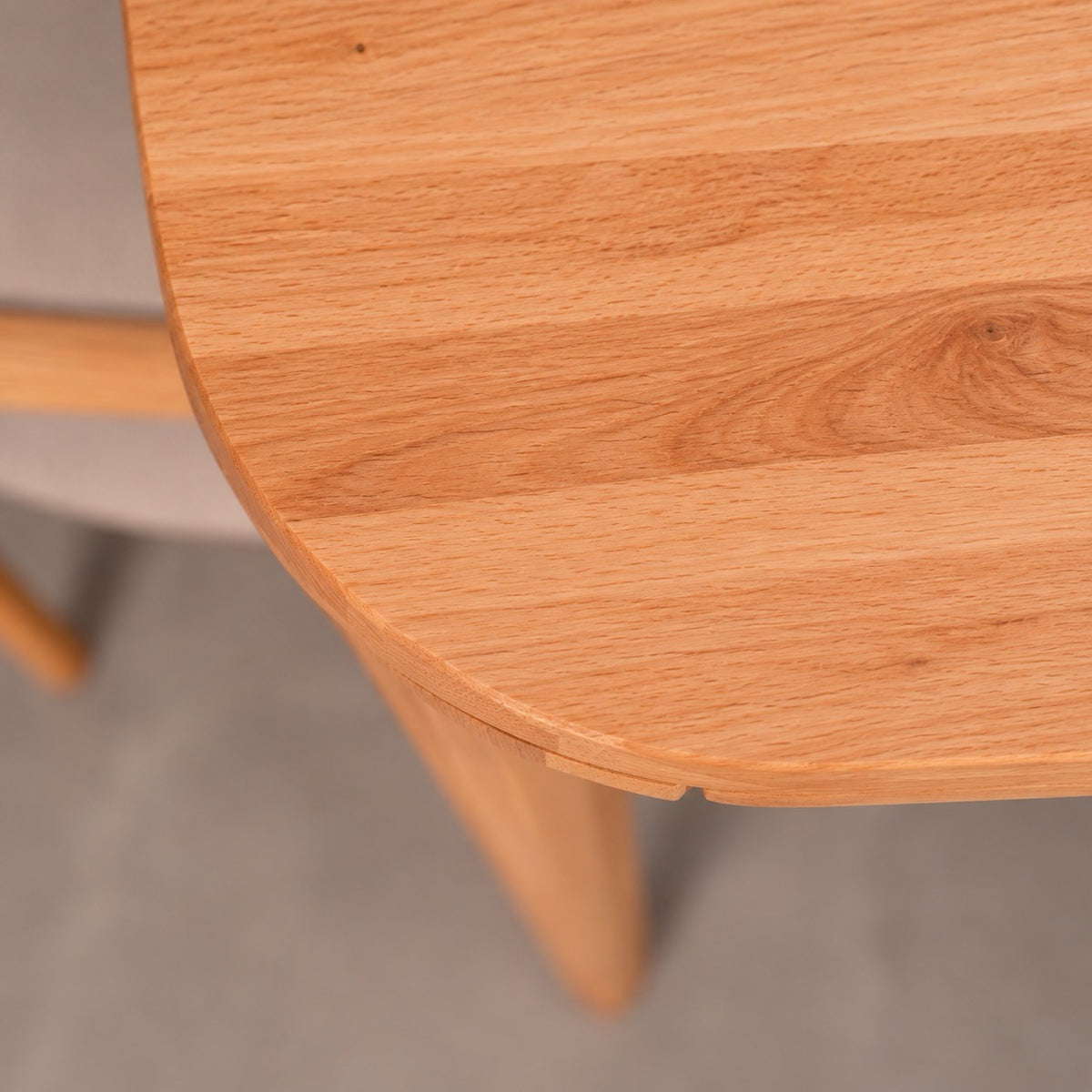 Mesa de comedor fija madera maciza de haya IKONA | VESKOR