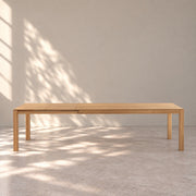 Mesa de comedor extensible madera maciza de roble VERDI | VESKOR